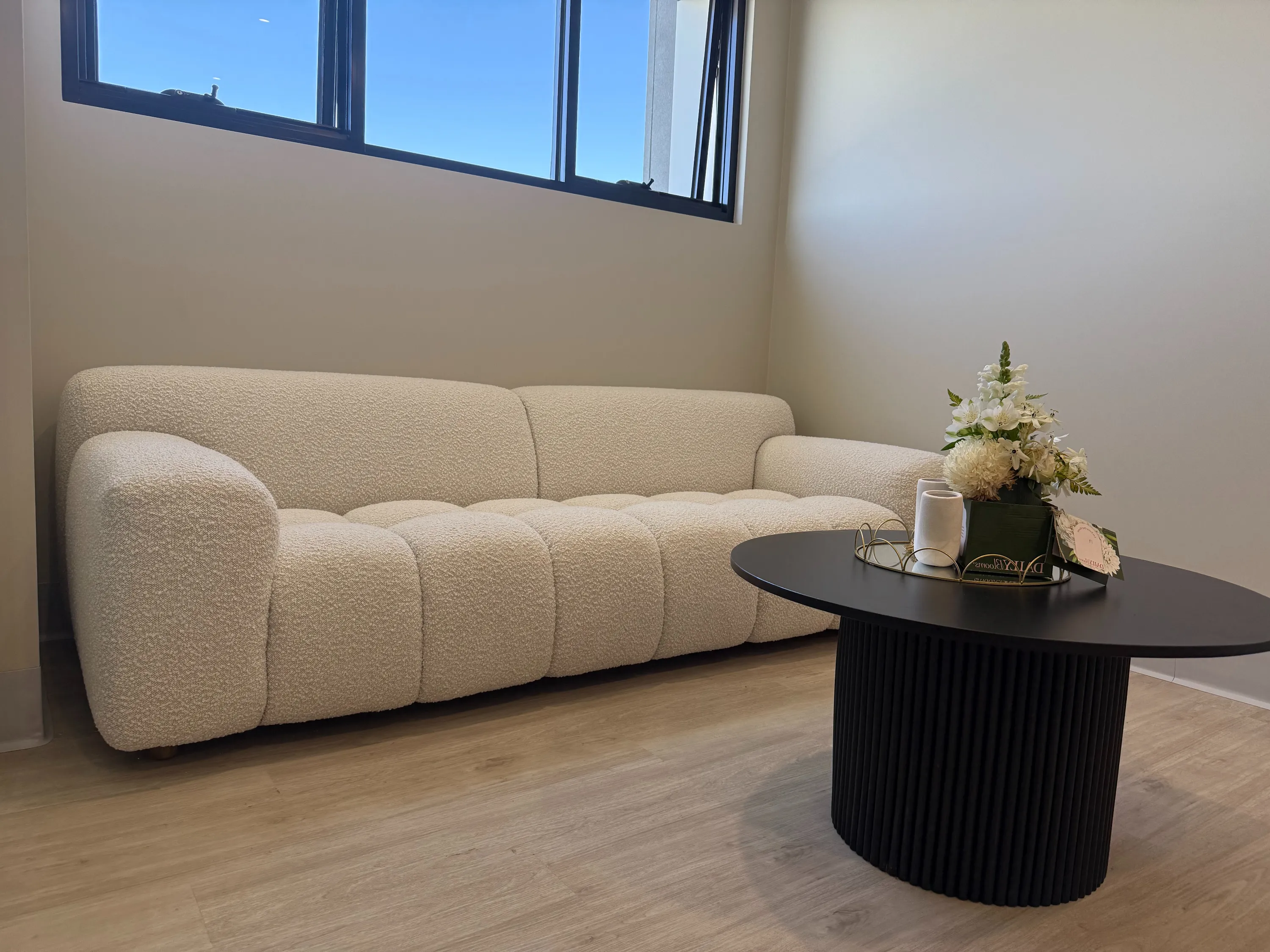 Inside of the dentl studio